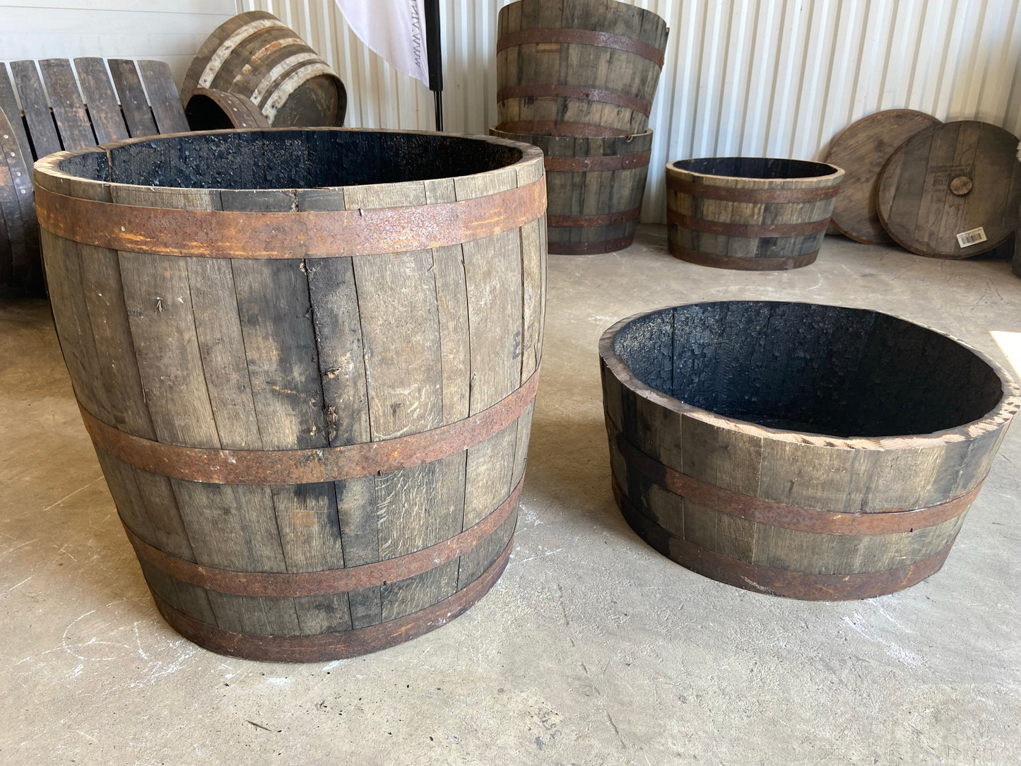 Planter Set (set med två planteringstunnor)